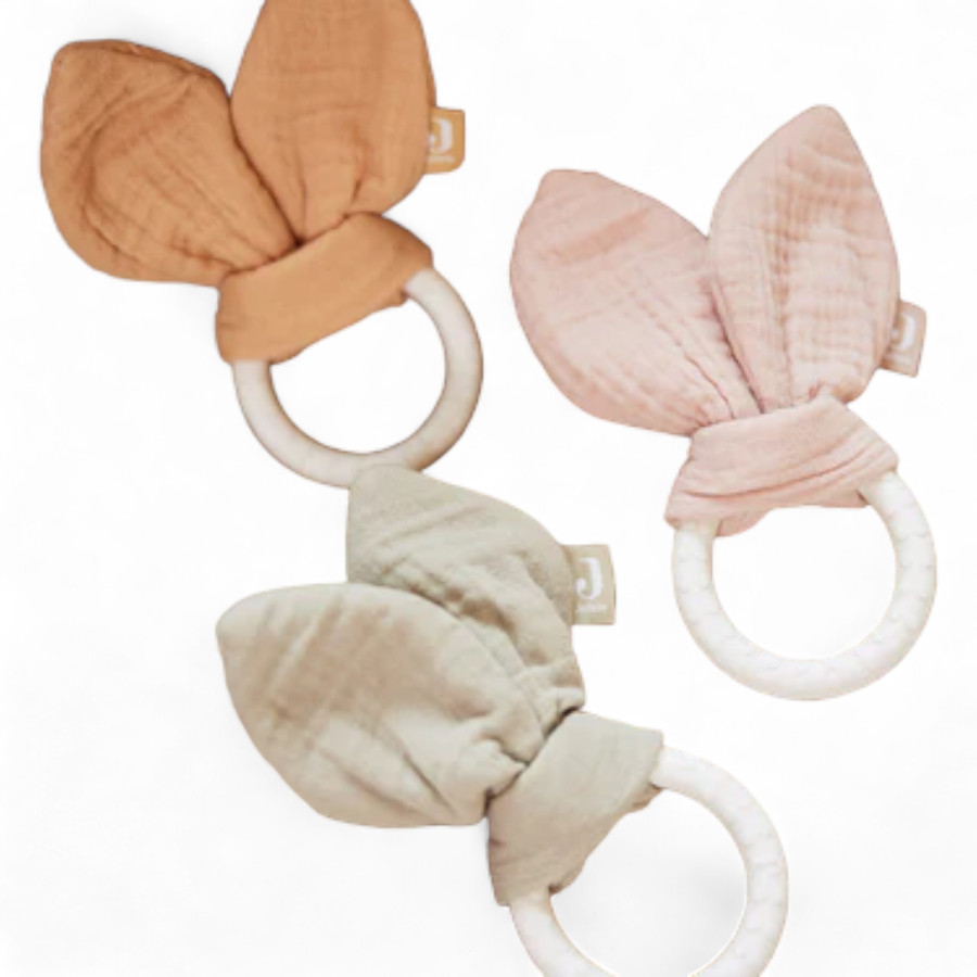 Jollein Baby Beißring Silikon Bunny Ears